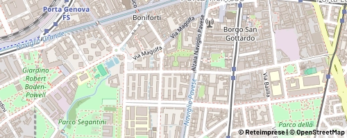 Mappa Milão