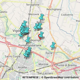 Mappa Via A. Gramsci, 35129 Cadoneghe PD, Italia (1.775)