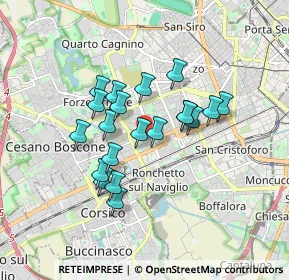 Mappa Via del Cardellino, 20147 Milano MI, Italia (1.38)