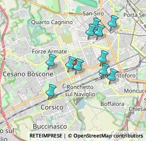 Mappa Via del Cardellino, 20147 Milano MI, Italia (1.63)