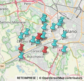 Mappa Via del Cardellino, 20147 Milano MI, Italia (3.00056)