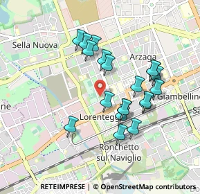 Mappa Via del Cardellino, 20147 Milano MI, Italia (0.801)