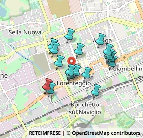 Mappa Via del Cardellino, 20147 Milano MI, Italia (0.706)