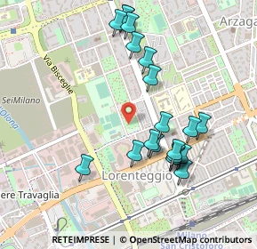 Mappa Via del Cardellino, 20147 Milano MI, Italia (0.48)