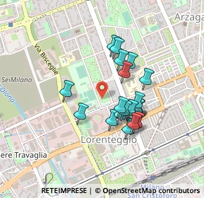 Mappa Via del Cardellino, 20147 Milano MI, Italia (0.348)