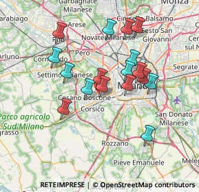 Mappa Via del Cardellino, 20147 Milano MI, Italia (6.43471)