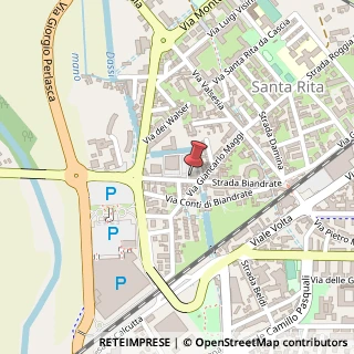 Mappa Str. Biandrate, 24, 28100 Novara, Novara (Piemonte)