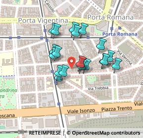 Mappa Via Atto Vannucci, 20129 Milano MI, Italia (0.167)