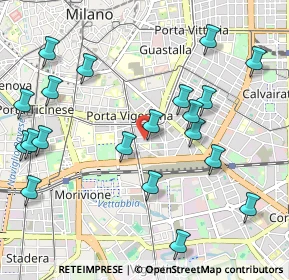 Mappa Via Atto Vannucci, 20129 Milano MI, Italia (1.189)
