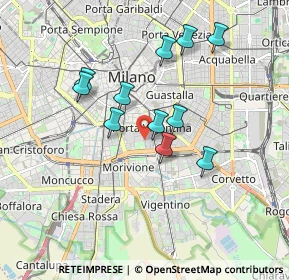 Mappa MI 20136, 20136 Milano MI, Italia (1.54091)