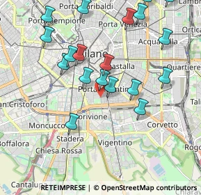 Mappa MI 20136, 20136 Milano MI, Italia (2.13368)