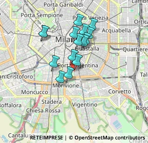 Mappa MI 20136, 20136 Milano MI, Italia (1.39)