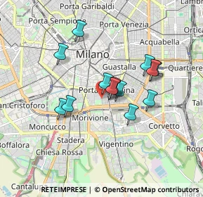 Mappa MI 20136, 20136 Milano MI, Italia (1.32214)
