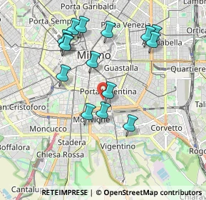 Mappa MI 20136, 20136 Milano MI, Italia (1.88733)