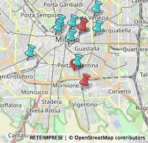 Mappa MI 20136, 20136 Milano MI, Italia (1.88636)