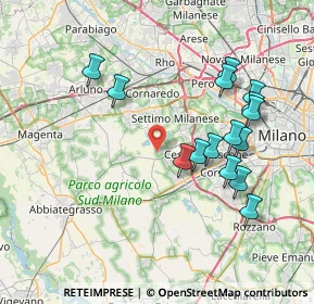 Mappa Via C. Dossi, 20047 Cusago MI, Italia (7.734)