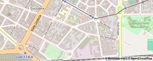 Mappa Mediolan
