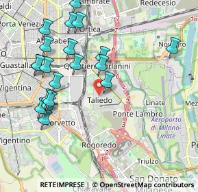Mappa Via Dione Cassio, 20138 Milano MI, Italia (2.197)