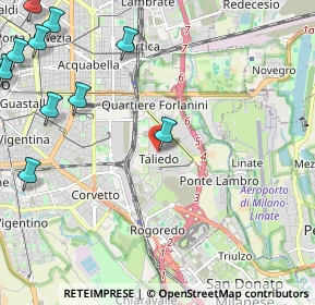 Mappa Via Dione Cassio, 20138 Milano MI, Italia (3.25182)