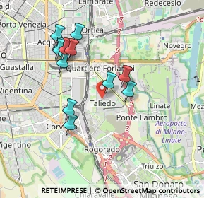 Mappa Via Dione Cassio, 20138 Milano MI, Italia (1.76231)