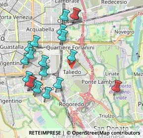 Mappa Via Dione Cassio, 20138 Milano MI, Italia (2.1805)