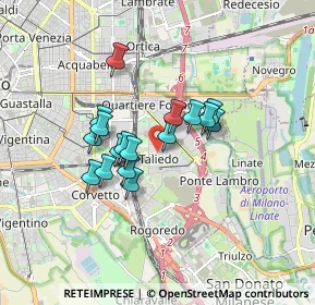 Mappa Via Dione Cassio, 20138 Milano MI, Italia (1.26941)