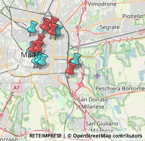 Mappa Via Dione Cassio, 20138 Milano MI, Italia (3.91267)