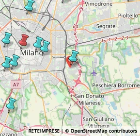 Mappa Via Dione Cassio, 20138 Milano MI, Italia (6.15455)