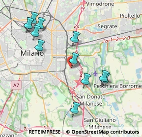 Mappa Via Dione Cassio, 20138 Milano MI, Italia (4.28583)
