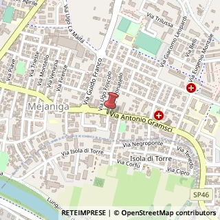 Mappa Via Gramsci A., 71, 35010 Cadoneghe, Padova (Veneto)
