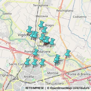 Mappa Via Ugo Foscolo, 35010 Cadoneghe PD, Italia (1.39941)