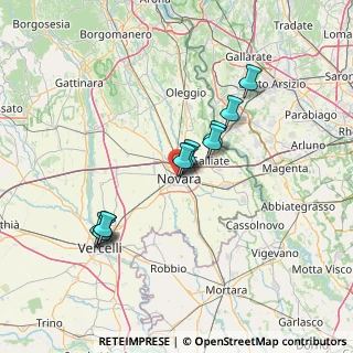 Mappa Via Nazzari, 28100 Novara NO, Italia (12.07818)