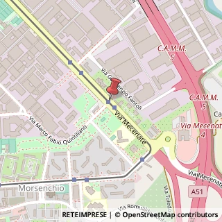 Mappa Via Mecenate,  107, 20138 Milano, Milano (Lombardia)