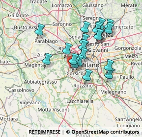 Mappa Via Pasubio, 20090 Cesano Boscone MI, Italia (12.2715)