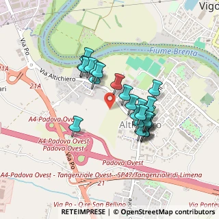 Mappa Via Altichiero, 35135 Padova PD, Italia (0.34815)