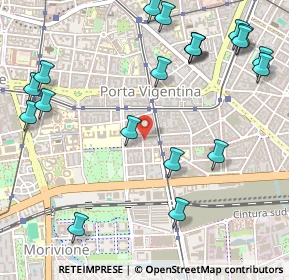 Mappa Via Vignola, 20136 Milano MI, Italia (0.668)