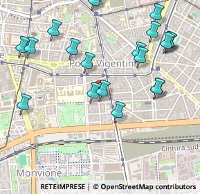 Mappa Via Vignola, 20136 Milano MI, Italia (0.5915)