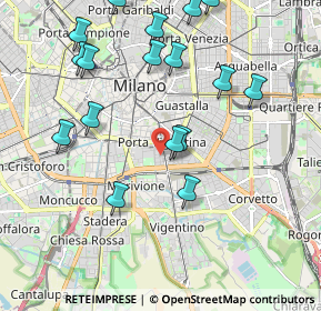 Mappa Via Vignola, 20136 Milano MI, Italia (2.23941)