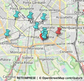 Mappa Via Vignola, 20136 Milano MI, Italia (2.03923)