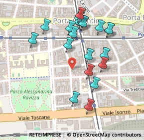 Mappa Via Vignola, 20136 Milano MI, Italia (0.2465)