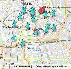 Mappa Via Vignola, 20136 Milano MI, Italia (0.9745)