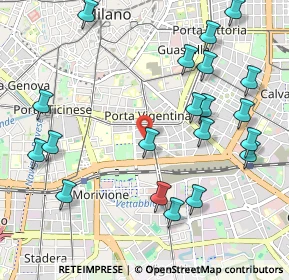 Mappa Via Vignola, 20136 Milano MI, Italia (1.212)