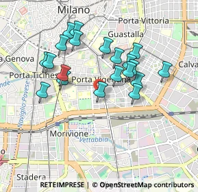 Mappa Via Vignola, 20136 Milano MI, Italia (0.833)