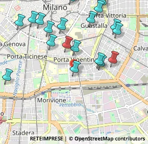 Mappa Via Vignola, 20136 Milano MI, Italia (1.203)