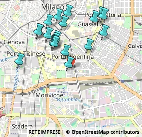 Mappa Via Vignola, 20136 Milano MI, Italia (0.9975)
