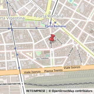 Mappa Via Crema, 16, 20135 Milano, Milano (Lombardia)