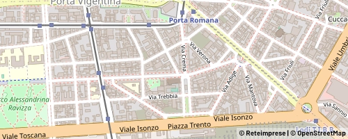 Mappa Mailand