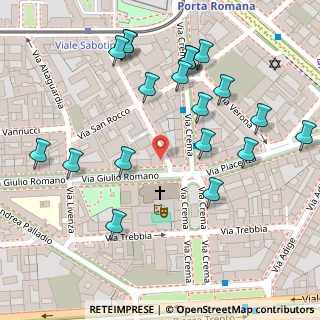 Mappa CHIOSCO EDICOLA, 20135 Milano MI, Italia (0.144)