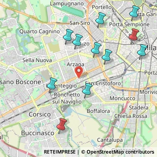 Mappa Largo dei Gelsomini, 20146 Milano MI, Italia (2.43636)