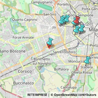 Mappa Largo dei Gelsomini, 20146 Milano MI, Italia (2.56182)